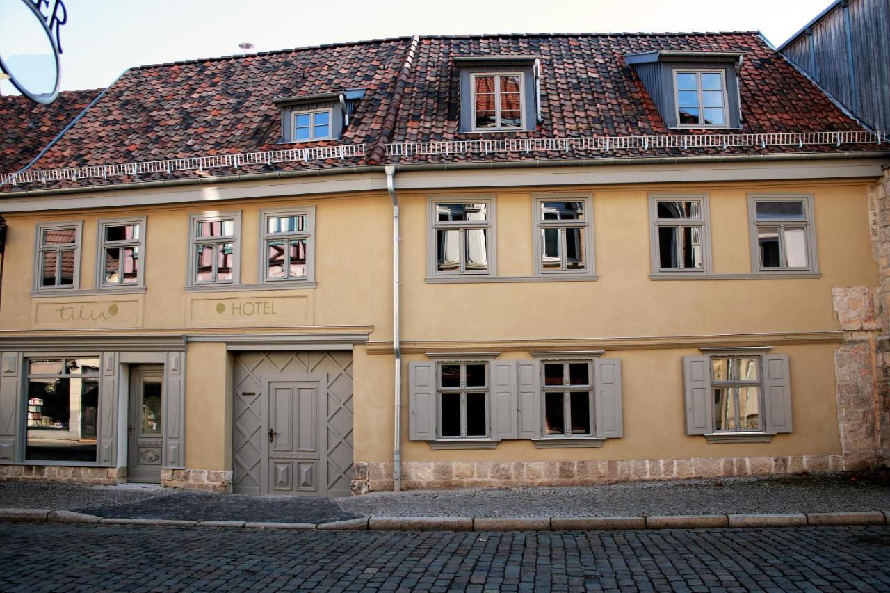 Hotel Garni Tilia Quedlinburg Exterior foto