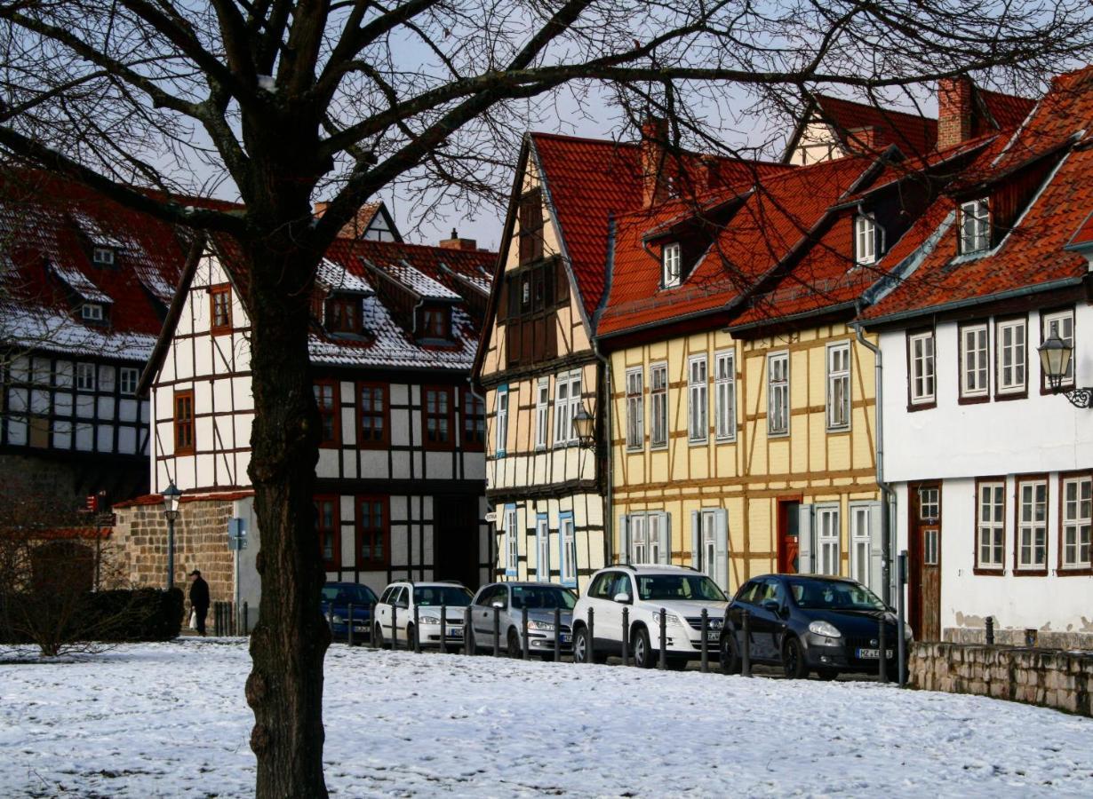 Hotel Garni Tilia Quedlinburg Exterior foto