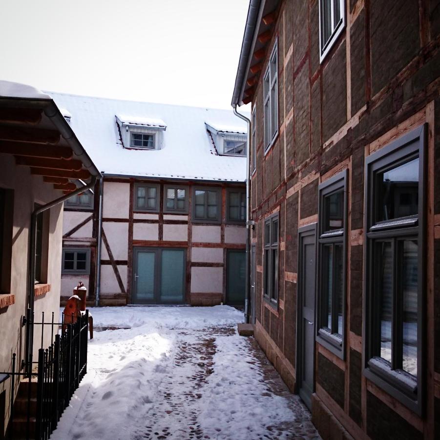 Hotel Garni Tilia Quedlinburg Exterior foto