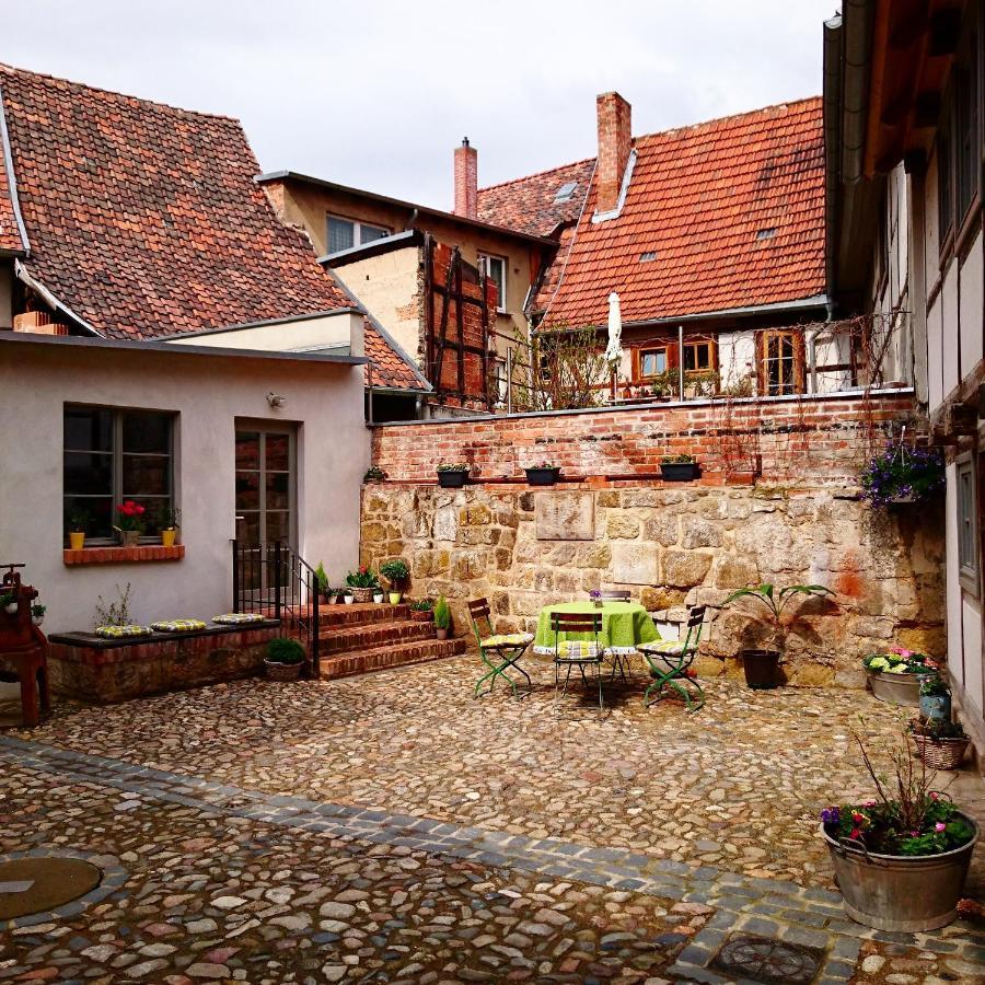 Hotel Garni Tilia Quedlinburg Exterior foto