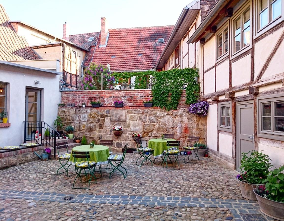 Hotel Garni Tilia Quedlinburg Exterior foto