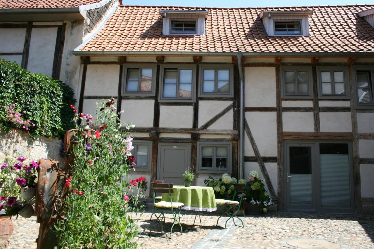 Hotel Garni Tilia Quedlinburg Exterior foto